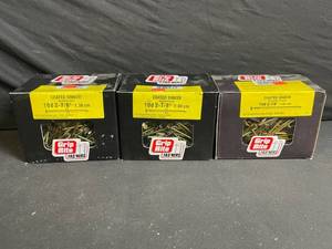 lot 180 image: Grip Rite 10d Coated Sinker Nails 2-78 in (7.30 cm) 5 lb Box (Lot of 3)