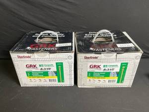 lot 221 image: GRK RT Composite Trim Head Screws 8x2-12 in - 3,500 Qty per Box (2 Boxes)