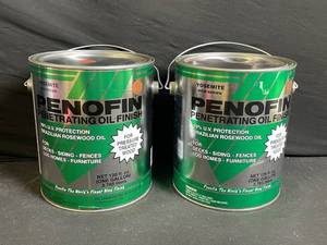 lot 224 image: Penofin Yosemite Rich Brown Penetrating Oil Finish 1-Gallon - 2 Pack