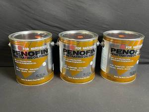 lot 237 image: Penofin Penetrating Oil Finish for Hardwood - Transparent Tigerwood - 128 fl oz (1 gal)