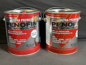 lot 245 image: Penofin Ultra Premium Penetrating Oil Finish - Brazilian Rosewood Oil - 2 Pack