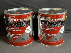 lot 248 image: Penofin Ultra Premium Penetrating Oil Finish - Brazilian Rosewood - 128 Oz (1 Gal) - 2-Pack