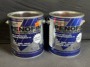 lot 251 image: Penofin Nantucket Mist Penetrating Oil Finish - Exterior Wood - 2x1 Gal (One-Coat Formula)