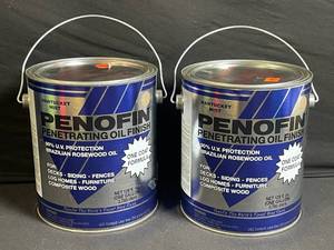lot 255 image: Penofin Nantucket Mist Penetrating Oil Finish - 128 oz (1 gal) - 2-Pack