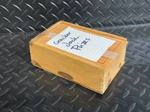 lot 92 image: Assorted Miniature Plastic Figures - Wooden Prize Box