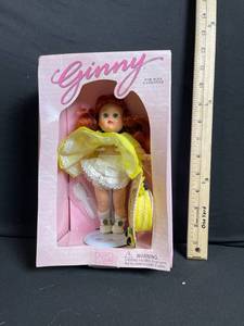 lot 255 image: Vogue Ginny Walk in the Park Doll - Vintage Pink Window Box