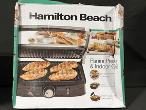 Hamilton Beach Panini Press & Indoor Grill 25334-MX