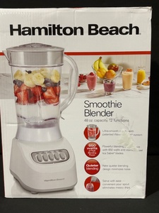 lot 6 image: Hamilton Beach Smoothie Blender - 48 Oz, 650 W, 12 Functions