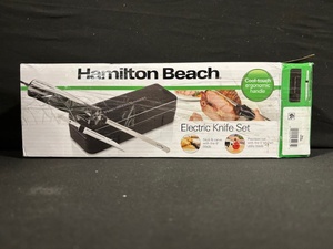 lot 31 image: Hamilton Beach 74257ZFG Electric Knife Set