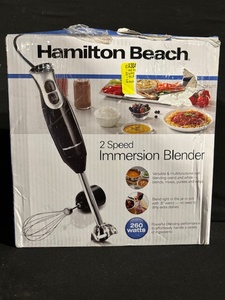 lot 37 image: Hamilton Beach 2-Speed Immersion Blender 59742F - 260W