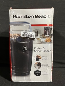 lot 41 image: Hamilton Beach Coffee & Spice Grinder 80410G