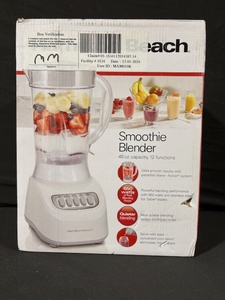 lot 57 image: Hamilton Beach Smoothie Blender 48-oz Capacity - 12 Functions - 650W