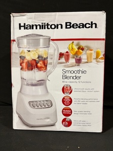 lot 59 image: Hamilton Beach Smoothie Blender - 48 oz, 12 Functions, 650W