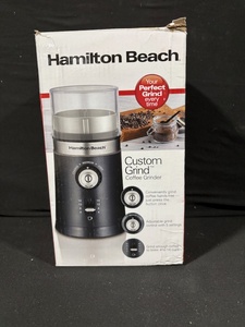lot 60 image: Hamilton Beach Custom Grind Coffee Grinder 80393FG