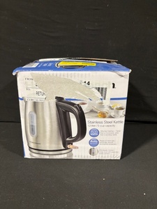 lot 61 image: Hamilton Beach Stainless Steel Kettle - 1.2L, 5-Cup Capacity