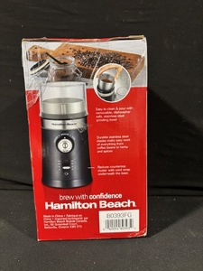 lot 70 image: Hamilton Beach Custom Grind Coffee Grinder