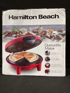 lot 99 image: Hamilton Beach Quesadilla Maker 25409