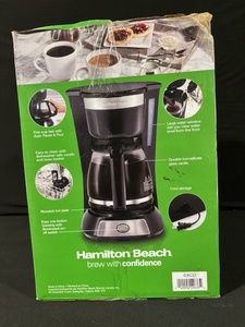 lot 105 image: Hamilton Beach Easy Brew 12-Cup Coffee Maker