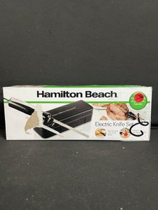 lot 137 image: Hamilton Beach Electric Knife Set 74275ZFG - 120W Motor, Cool-Touch Ergonomic Handle
