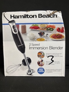 lot 154 image: Hamilton Beach 2-Speed Immersion Blender - 260 Watts