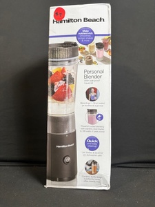 lot 171 image: Hamilton Beach Personal Blender 51190F - 14 oz Travel Jar