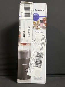 lot 234 image: Hamilton Beach Personal Blender 51190F - 14 oz Jar with Travel Lid