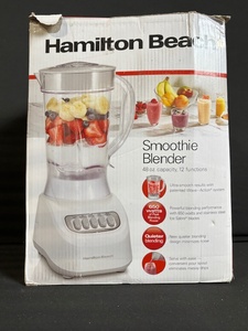lot 242 image: Hamilton Beach Smoothie Blender - 48 oz, 12 Functions, 650W