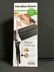 lot 251 image: Hamilton Beach 74275FG Electric Knife Set