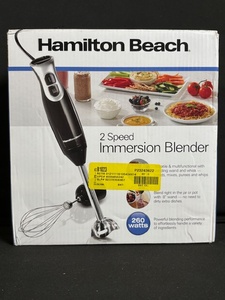 lot 253 image: Hamilton Beach 2-Speed Immersion Blender - 260 Watts