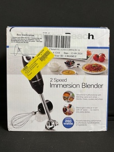 lot 256 image: Hamilton Beach 2-Speed Immersion Blender - 260W - Model 59742F