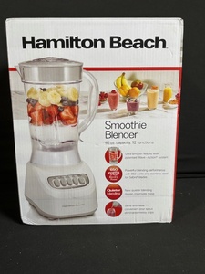 lot 285 image: Hamilton Beach Smoothie Blender - 48 oz, 12 Functions, 650 W Peak Power