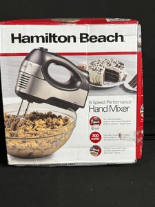 lot 292 image: Hamilton Beach Hand Mixer - 6-Speed, 300W