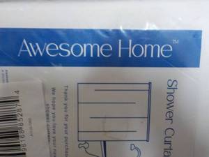 lot 75 image: Awesome Home Shower Curtain New fr...