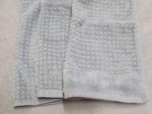 lot 95 image: 3 Blue Madison Park Washcloths New...