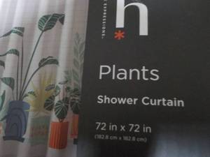 lot 81 image: Plants Shower Curtain New from JCP...