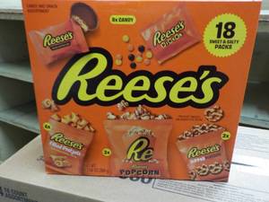 lot 105 image: Box of Reeses 18 Sweet and Salty P...