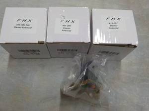 lot 133 image: 3 FHX Starter Solenoids...