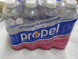 lot 159 image: 12 pack Propel Fitness Water...