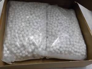 lot 162 image: 2 Bags 3.3 lbs. each White Filler B...