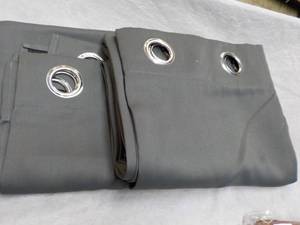 lot 187 image: 48 x 84 Black Out Drapes...