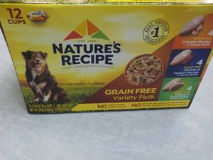 lot 248 image: Natures Recipe Dog Food...