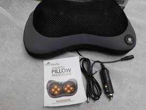 lot 254 image: Shiatsu Pillow Massager...