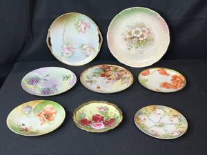 lot 117 image: VTG Hand Painted & Marked Decorative Plates Inc Royal Austria