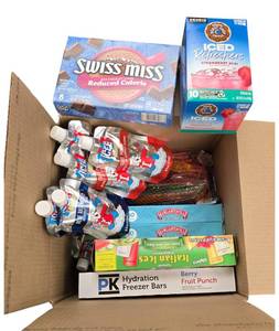 lot 94 image: Variety Brands of Freezer Pops & Food- NEW