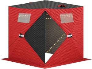 lot 52 image: Garvee Pop-Up Ice Fishing Tent for 1 Person