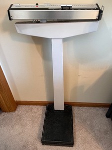 lot 174 image: Detecto Physician Balance Beam Scale Model 439