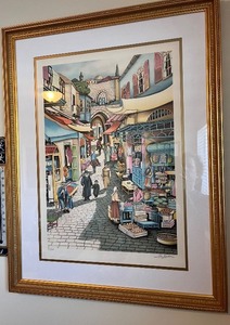 lot 190 image: Framed Limited Edition Signed Artwork by Avi Gardin, 64300