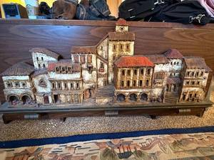 lot 8 image: Vanguard Studios, Inc. Village Cityscape Sculpture 1969