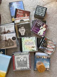 lot 122 image: Gospel CDs & Hymnals Collection - Assorted Christian Music Titles & Hymn Books Set