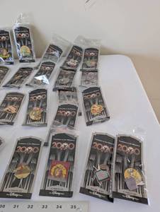 Disney Millennium 2000 Countdown Collector Pin Collection Sealed Set of 40+